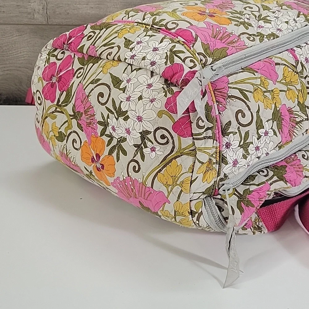 Vera Bradley Tea Garden Floral Quilted Backpack